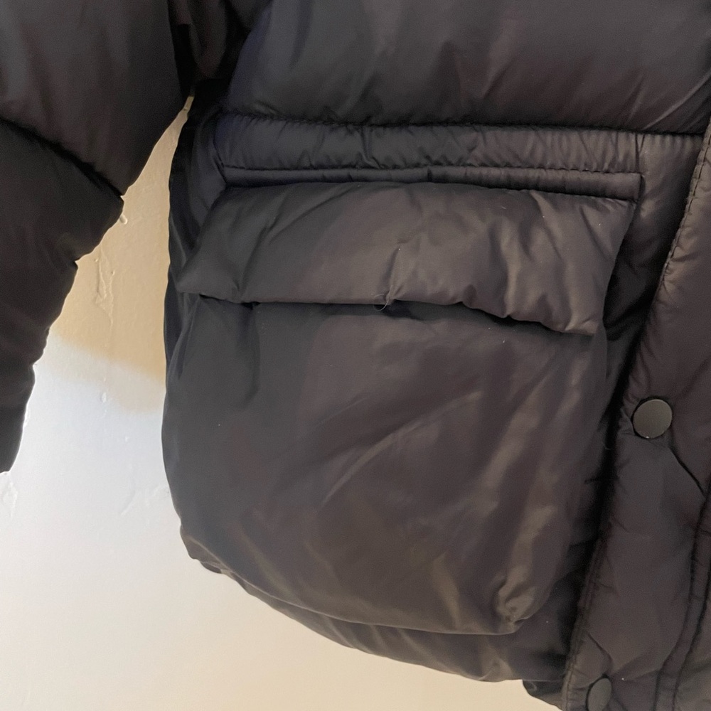 ZARA Kids Black Puffer Jacket - Picture 6 of 9